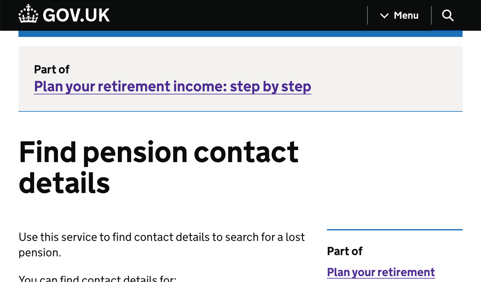 Gov Retirement Image